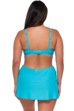 Bra-Sized|Bikini Tops<Sunsets Blue Bliss Kauai Keyhole Top