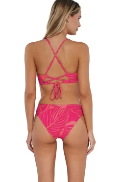 Low-Rise|Bikini Bottoms<Sunsets Blushing Palms Sandbar Rib Collins Hipster Bottom
