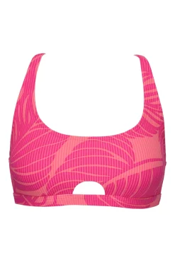 Wire-Free|Bikini Tops<Sunsets Blushing Palms Sandbar Rib Brandi Bralette Top