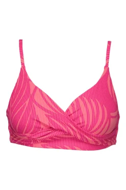 Wire-Free<Sunsets Blushing Palms Sandbar Rib Lyla Bralette Top