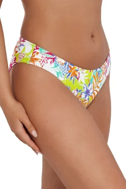 Low-Rise|Bikini Bottoms<Sunsets Botanical Bliss Sandbar Rib Collins Hipster Bottom