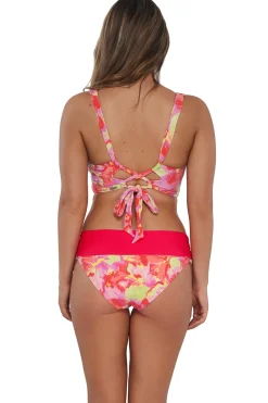 Plus Size|Underwire<Sunsets Butterfly Beach Elsie Top