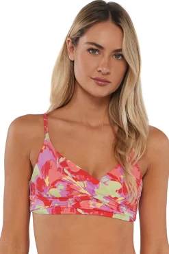 Wire-Free<Sunsets Butterfly Beach Lyla Bralette Top