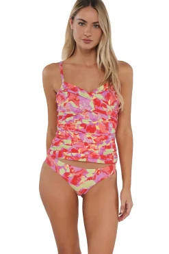 Wire-Free|Tankinis<Sunsets Butterfly Beach Simone Tankini Top