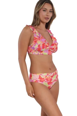Plus Size|Bikini Bottoms<Sunsets Butterfly Beach Unforgettable Bottom