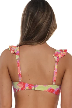 Plus Size|Wire-Free<Sunsets Butterfly Beach Willa Wireless Top