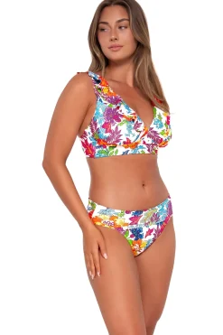 Plus Size|High-Waist<Sunsets Camilla Flora Hannah High Waist Bottom