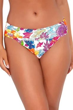 Plus Size|High-Waist<Sunsets Camilla Flora Hannah High Waist Bottom
