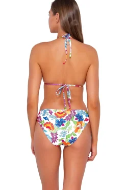 Wire-Free|Bikini Tops<Sunsets Camilla Flora Laney Triangle Top