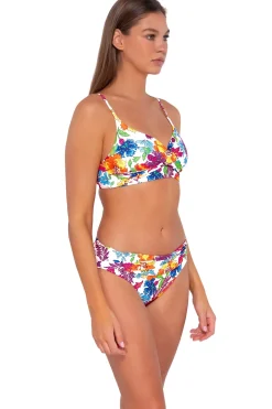 Plus Size|Bikini Bottoms<Sunsets Camilla Flora Unforgettable Bottom