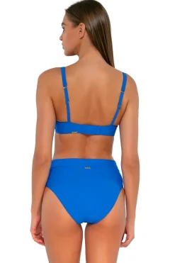 Underwire|Bikini Tops<Sunsets Electric Blue Juliette Underwire Top