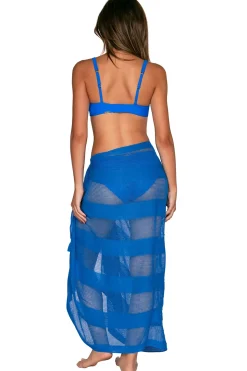 Cover-Ups<Sunsets Electric Blue Paradise Pareo