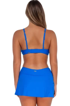 Swim Skirts<Sunsets Electric Blue Sporty Swim Skirt