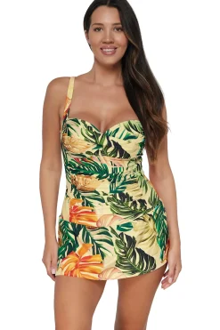 Swim Dress<Sunsets Escape Amber Oasis Sienna Swim Dress