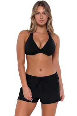 Swim Shorts<Sunsets Escape Black Laguna Swim Short