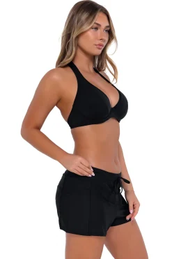 Swim Shorts<Sunsets Escape Black Laguna Swim Short