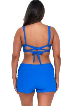 Swim Shorts<Sunsets Escape Electric Blue Laguna Swim Short