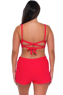 Swim Shorts<Sunsets Escape Geranium Laguna Swim Short