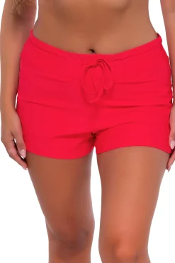 Swim Shorts<Sunsets Escape Geranium Laguna Swim Short