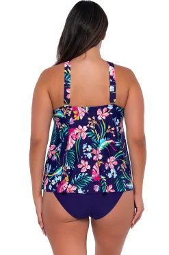 Wire-Free|Tankinis<Sunsets Escape Island Getaway Sadie Tankini Top
