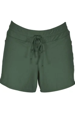 Plus Size<Sunsets Escape Island Green Laguna Swim Short Bottom