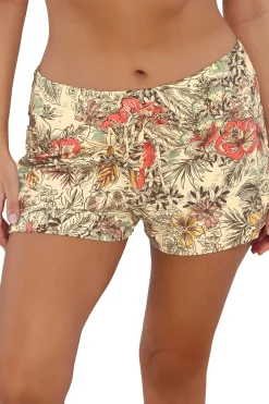 Plus Size<Sunsets Escape Island Spice Laguna Swim Short