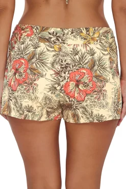 Plus Size<Sunsets Escape Island Spice Laguna Swim Short