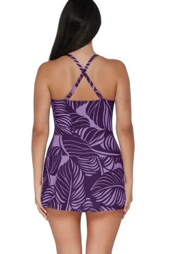 Swim Dress<Sunsets Escape Mystic Palms Sienna Swim Dress