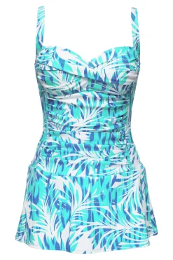 Swim Dress<Sunsets Escape Sea Breeze Sandbar Rib Sienna Swim Dress