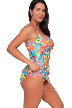 Swim Dress<Sunsets Escape Shoreline Petals Sienna Swim Dress