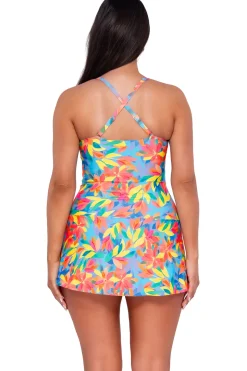 Swim Dress<Sunsets Escape Shoreline Petals Sienna Swim Dress