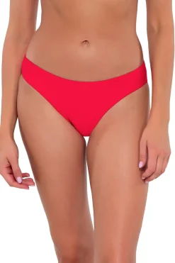 Low-Rise|Bikini Bottoms<Sunsets Geranium Collins Hipster Bottom