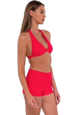 Plus Size|Swim Shorts<Sunsets Geranium Kinsley Swim Short