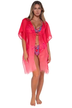 Cover-Ups<Sunsets Geranium Maldives Tunic