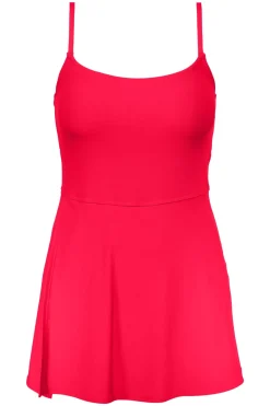 Swim Dress<Sunsets Geranium Naomi Swim Dress One Piece