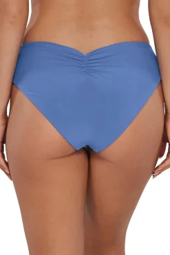 Low-Rise|Bikini Bottoms<Sunsets Harbor Blue Sandbar Rib Alana Reversible Hipster Bottom