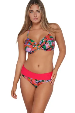 Plus Size|Underwire<Sunsets Hummingbird Cove Crossroads Underwire Top