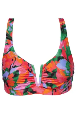 Plus Size|Underwire<Sunsets Hummingbird Cove Vienna V-Wire Top