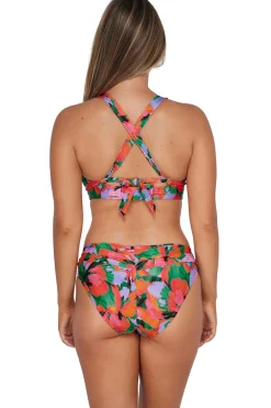 Plus Size|Underwire<Sunsets Hummingbird Cove Vienna V-Wire Top