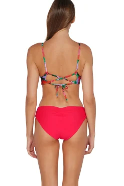Low-Rise|Bikini Bottoms<Sunsets Hummingbird Cove Alana Reversible Hipster Bottom
