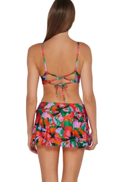 Plus Size<Sunsets Hummingbird Cove Sporty Swim Skirt Bottom