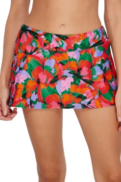 Plus Size<Sunsets Hummingbird Cove Sporty Swim Skirt Bottom