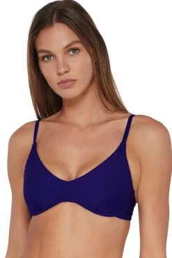 Underwire|Bikini Tops<Sunsets Indigo Brooke U-Wire Top