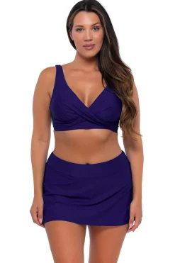 Plus Size|Bra-Sized<Sunsets Indigo Elsie Top