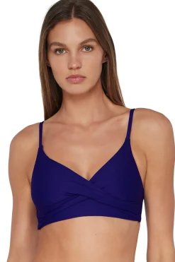 Wire-Free<Sunsets Indigo Lyla Bralette Top