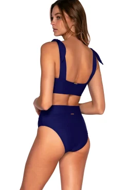 High-Waist<Sunsets Indigo Summer Lovin V-Front Bottom