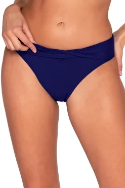 High-Waist<Sunsets Indigo Summer Lovin V-Front Bottom