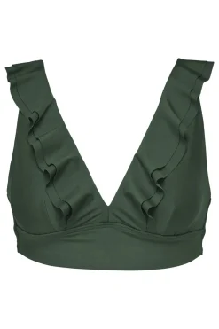 Plus Size|Wire-Free<Sunsets Island Green Willa Wireless Top