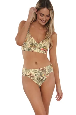 Wire-Free<Sunsets Island Spice Lyla Bralette Top