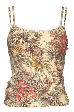 Plus Size|Underwire<Sunsets Island Spice Taylor Tankini Top